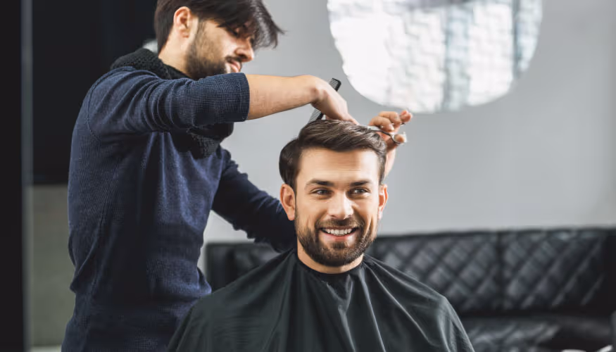 Keçiborlu Evde Berber